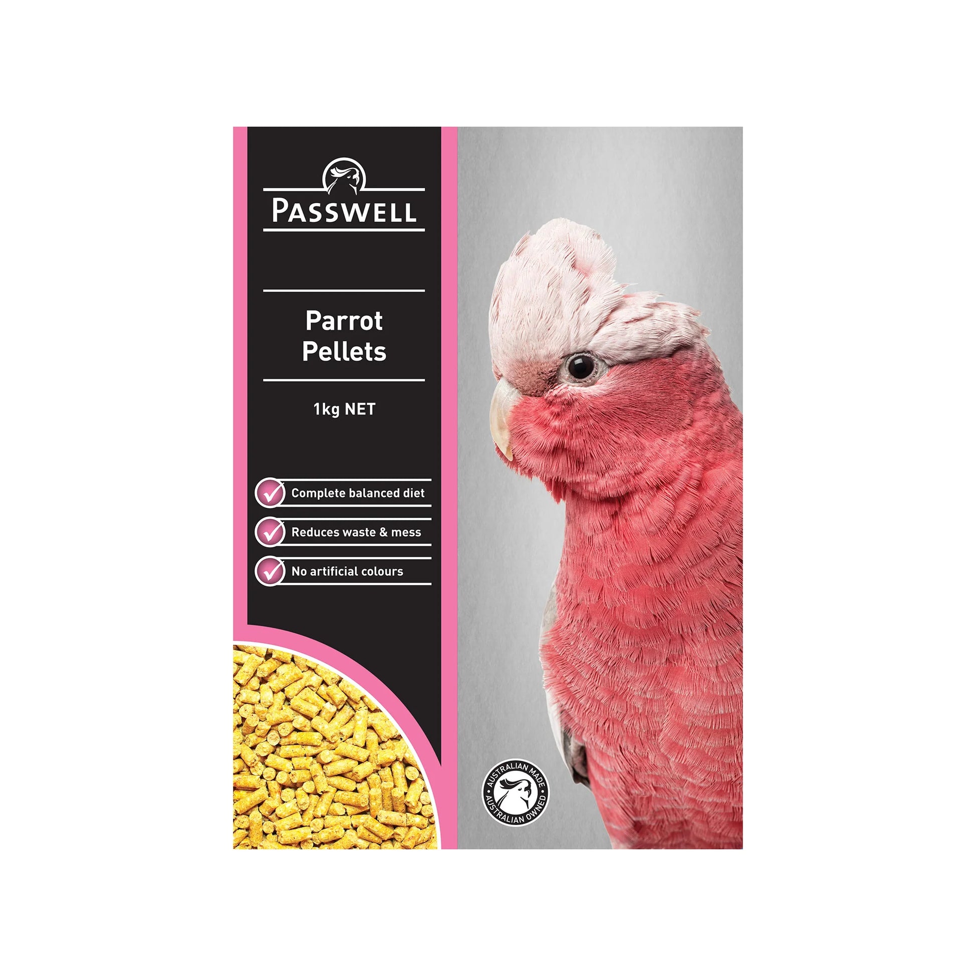 Passwell Parrot pellets nz 